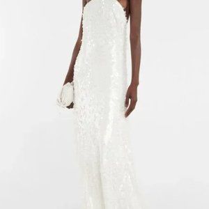 Brand New Bridal Nunni Dress in Bright White from Rotate Birger Christensen
